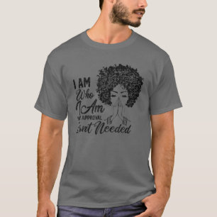 Camiseta Rainha Negra Lady Curly Natural Afro-Americana