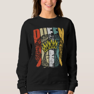 Camiseta Rainha Negra Melanina Quebra Afro-Americanos Afric