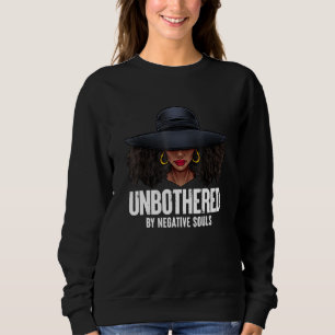 Camiseta Rainha Negra Sassy e Despreocupada Senhora Afro-Am