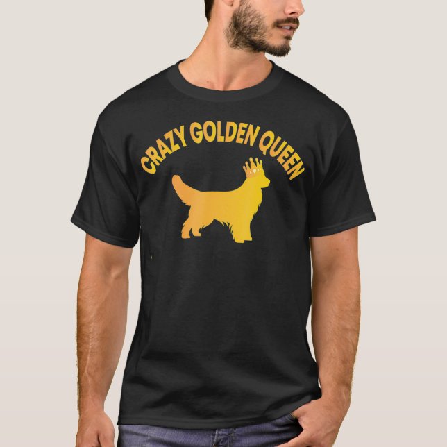 Camiseta Rainha Ouro Louca (Frente)