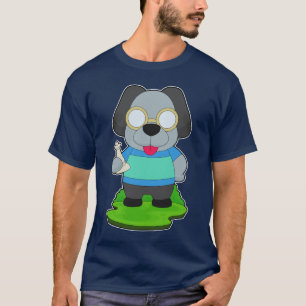 Camiseta Rainha peça de xadrez cachorro Xadrez