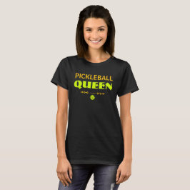 Camiseta Rainha Personalizada de Pickleball