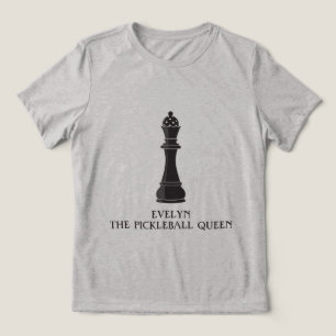 Camiseta Rainha Personalizada do Pickleball