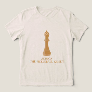 Camiseta Rainha Personalizada do Pickleball