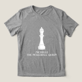 Camiseta Rainha Personalizada do Pickleball