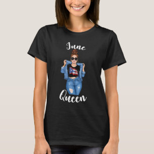 Camiseta Rainha Porto-riquenha Legal Orgulho Latino Pro