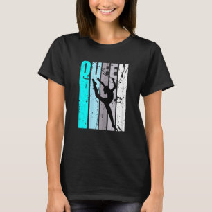 Camiseta Rainha Rítmica campeã de ginástica neurótica