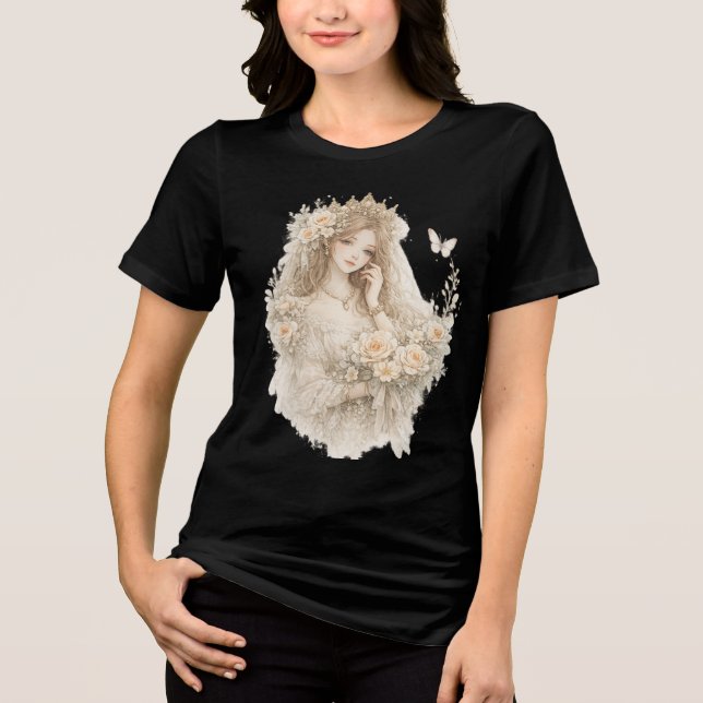 Camiseta Rainha Rosa (Frente)