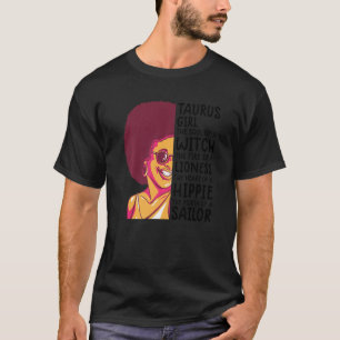 Camiseta Rainha Touro Para Mulheres Astrologia Zodíaco Tour