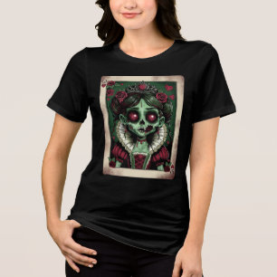 Camiseta Rainha Vitoriana de Copas Zumbi