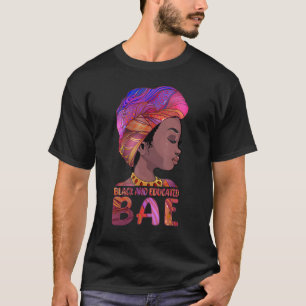 Camiseta Rainhas Africanas BAE Black Educado Black Histo