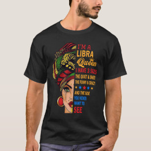 Camiseta Rainhas de Libra São Nascidas em 23 de Setembro a