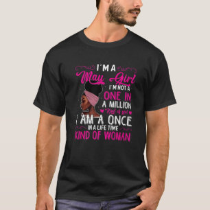 Camiseta Rainhas Meninas de Aniversário Que eu seja uma Ra