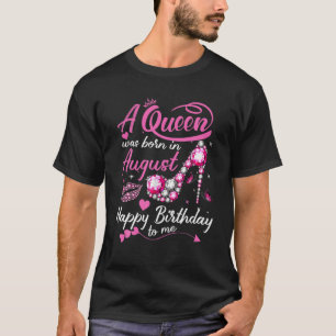 Camiseta Rainhas Negras São Nasceres No Aniversário Das M