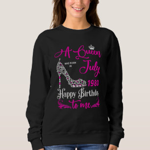 Camiseta Rainhas São Nasceres Em Julho De 1980 42º Aniversá