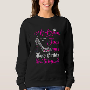 Camiseta Rainhas São Nasceres Em Junho De 1986 36º Aniversá