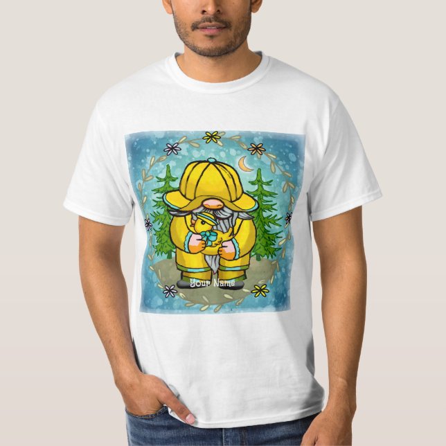 Camiseta Rainy Day Gnomo (Frente)