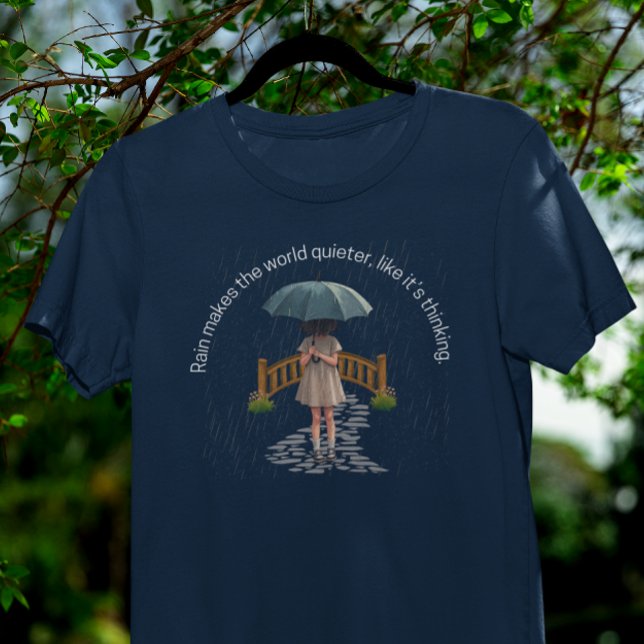 Camiseta Rainy Day Little Girl (Criador carregado)