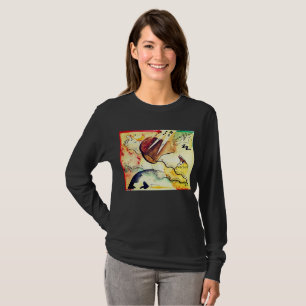 Camiseta Rainy Reverie - Euphoria, Abstrato de Kandinsky