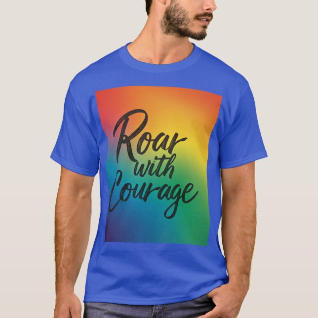 Camiseta Raio com coragem (Frente)