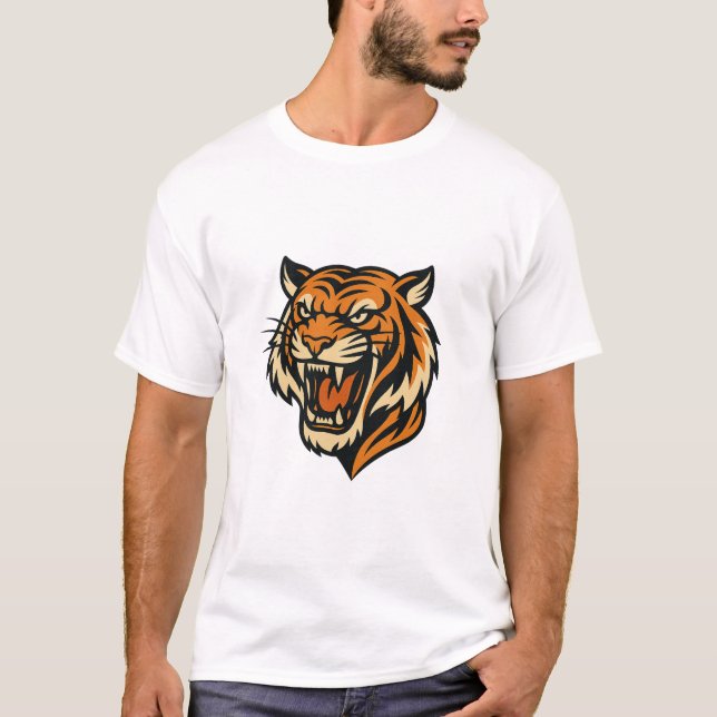 Camiseta Raio de poder - Majestade Ouro (Frente)