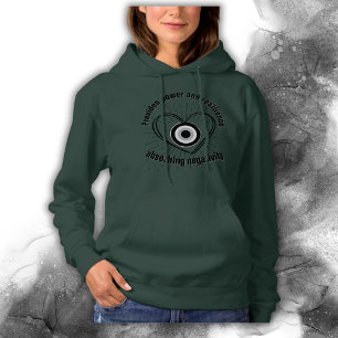 Camiseta Raios, Coração, monograma de proteção dos olhos Ma