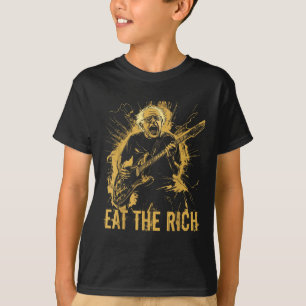 Camiseta Raiva Contra Oligarchy Bernie Sanders Luta Contra 