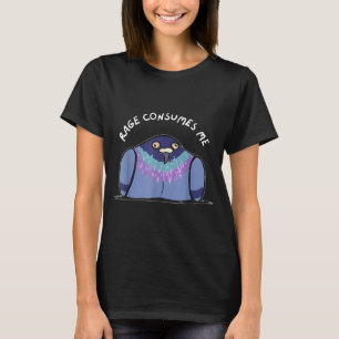 Camiseta Raiva Me Consome Geon Engraçado Meme Desenhado à M