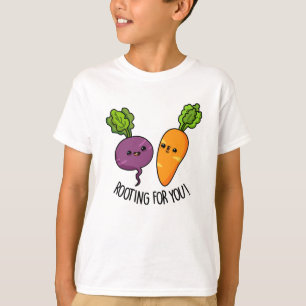 Camiseta Raiz Para Você Engraçado Veggie Pun