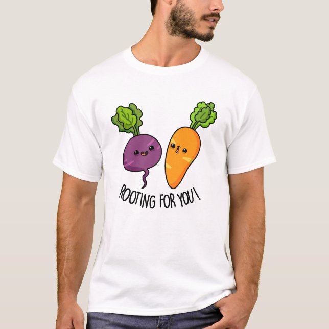 Camiseta Raiz Para Você Engraçado Veggie Pun (Frente)