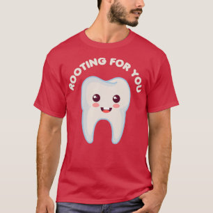 Camiseta Raiz Para Você Higienista Dentista Engraçado També