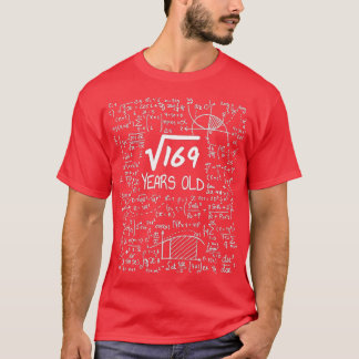 Camiseta Raiz Praça de Aniversário de 13 de 169 13 anos