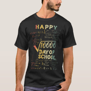 Camiseta Raiz Quadrada 10000 100 Dia de Professora Escolar