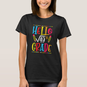 Camiseta Raiz Quadrada 7 De 49 Estudantes De Professores De