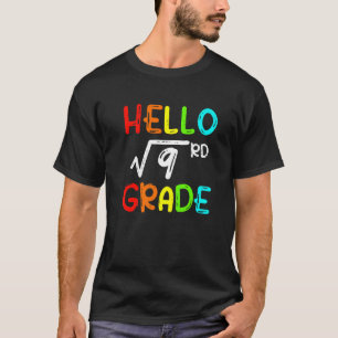 Camiseta Raiz Quadrada De 9 Graus Alô 3º Grau Voltar A Sch