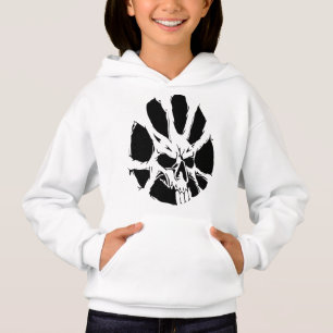 Camiseta Raízes Abstratas de Caveira: Arte Sombria