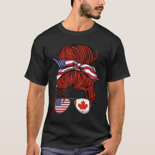 Camiseta Raízes Canadenses Canadá Garota