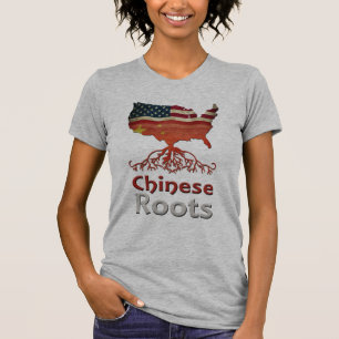Camiseta Raízes chinesas americanas