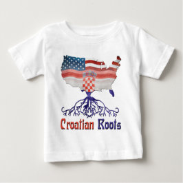 Camiseta Raizes croatas americanas