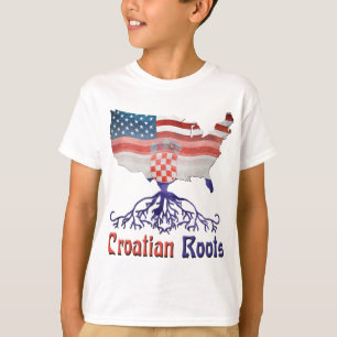 Camiseta Raizes croatas americanas