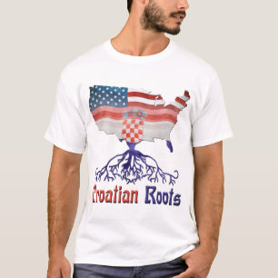 Camiseta Raízes Croatas Americanas