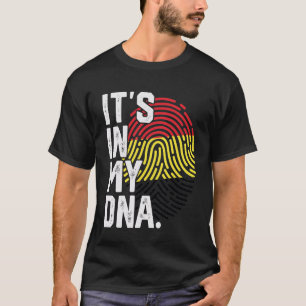 Camiseta Raízes da Bélgica Bandeira Gráfica de Impressão Di