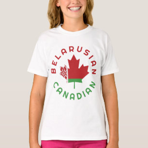 Camiseta Raízes da Bielorrússia do Canadá