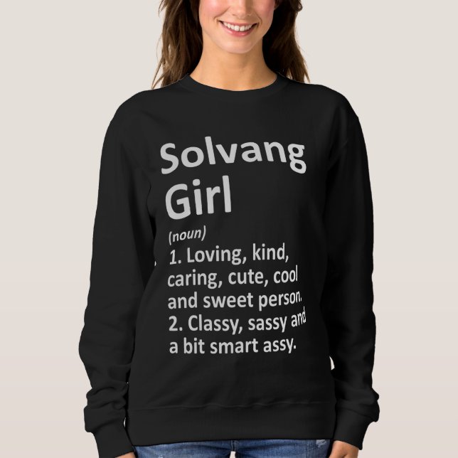 Camiseta Raízes Da Cidade Da Califórnia, Da Solvang Girl (Frente)