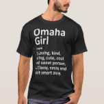 Camiseta Raízes Da Cidade Funny De Belas Arraízes Da Omaha<br><div class="desc">Raízes Da Cidade Funny De Belas Arraízes Da Omaha Girl Ne Nebraska</div>