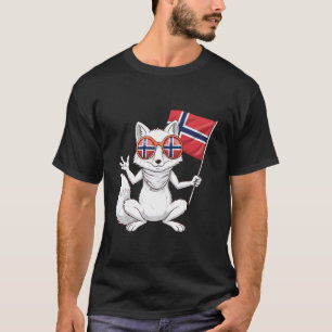 Camiseta Raízes da Noruega Norge Bandeira Norueguesa 3