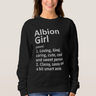 Camiseta Raízes De Albion Girl Mi Michigan Funny City