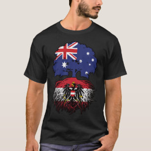 Camiseta Raízes de Árvore Austraustríacas Austrália