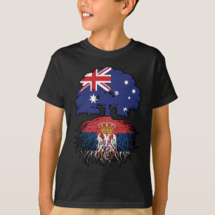 Camiseta Raízes de Árvore da Austrália Australiana Sérvia