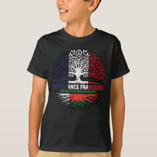 Camiseta Raízes de Árvore Francês Madagascar malgaxe